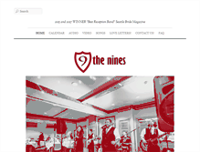 Tablet Screenshot of lovethenines.com